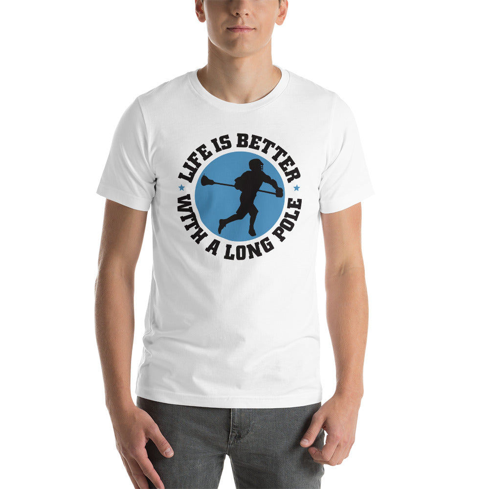 "LIFE IS BETTER" Short-Sleeve Unisex T-Shirt