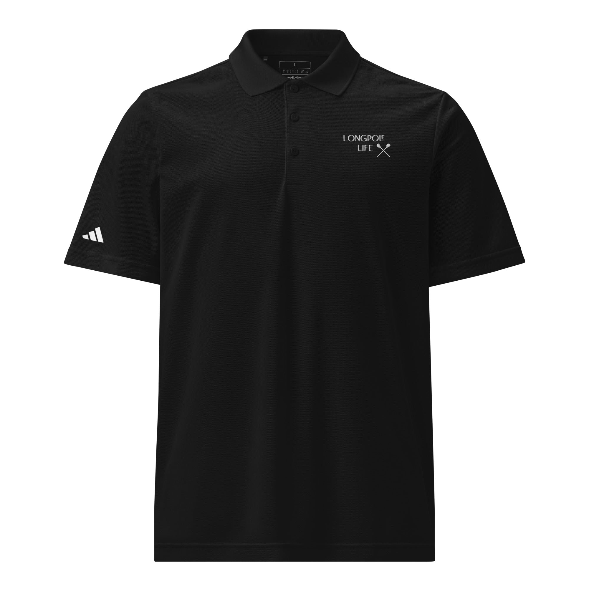 &quot;Longpole Life&quot; adidas sport polo