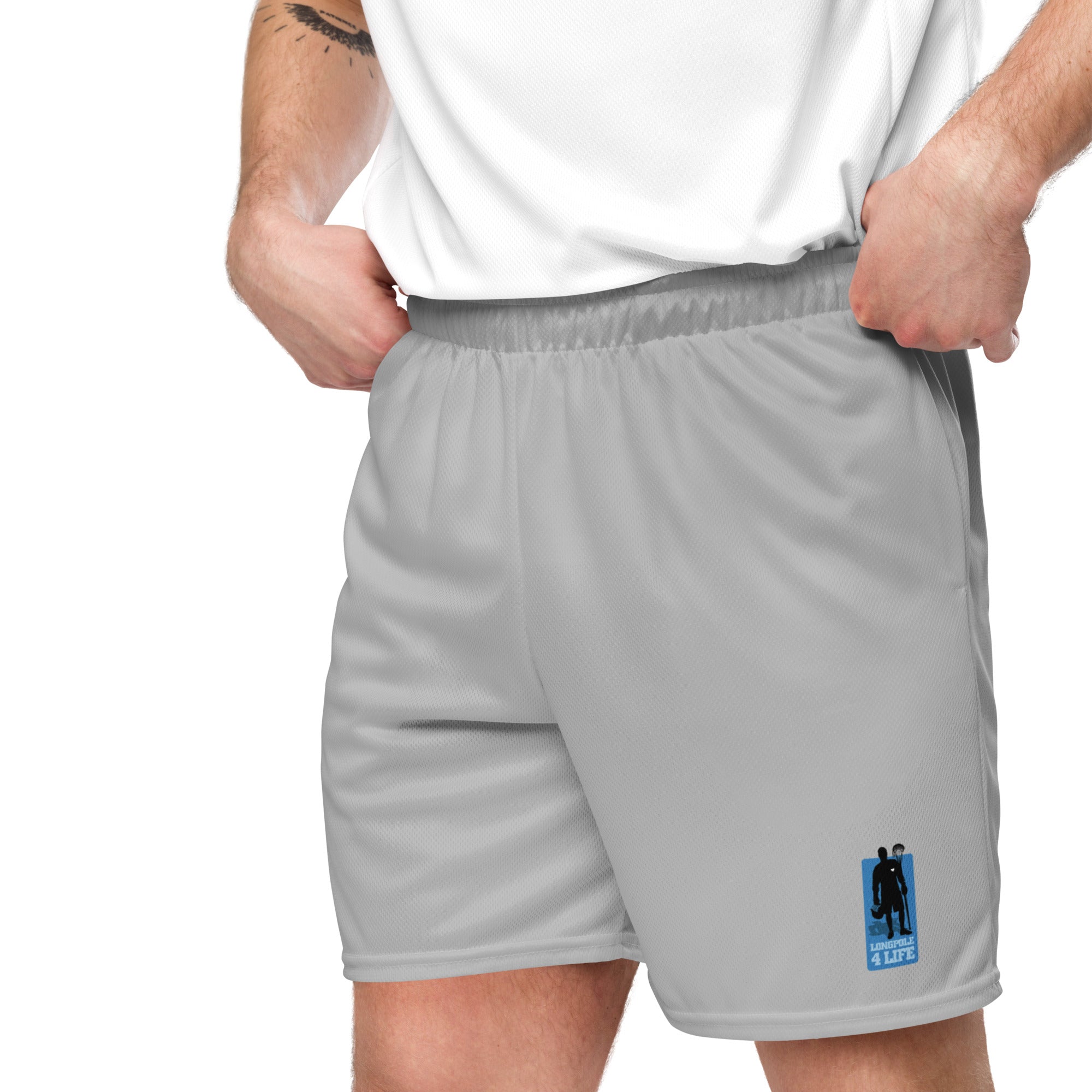 "Longpole 4 Life" Athletic Shorts