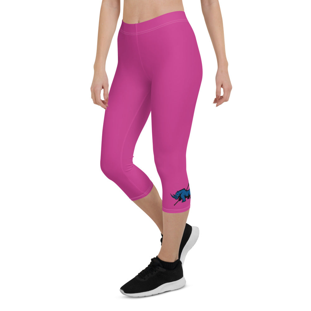 &quot;Lax Unicorn&quot; Capri Leggings