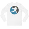 &quot;Lax Attack&quot; Long Sleeve Fitted Crew