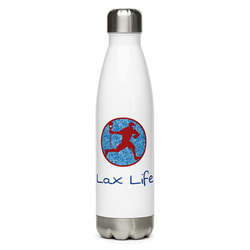 "Lax Life July 2021" Stainless Steel Water Bottle