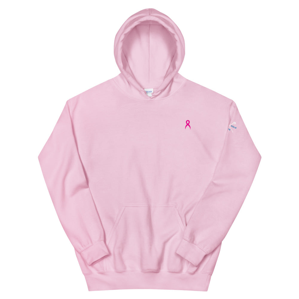 &quot;Longpole Life&#39;s Breast Cancer Awareness&quot; Unisex Hoodie