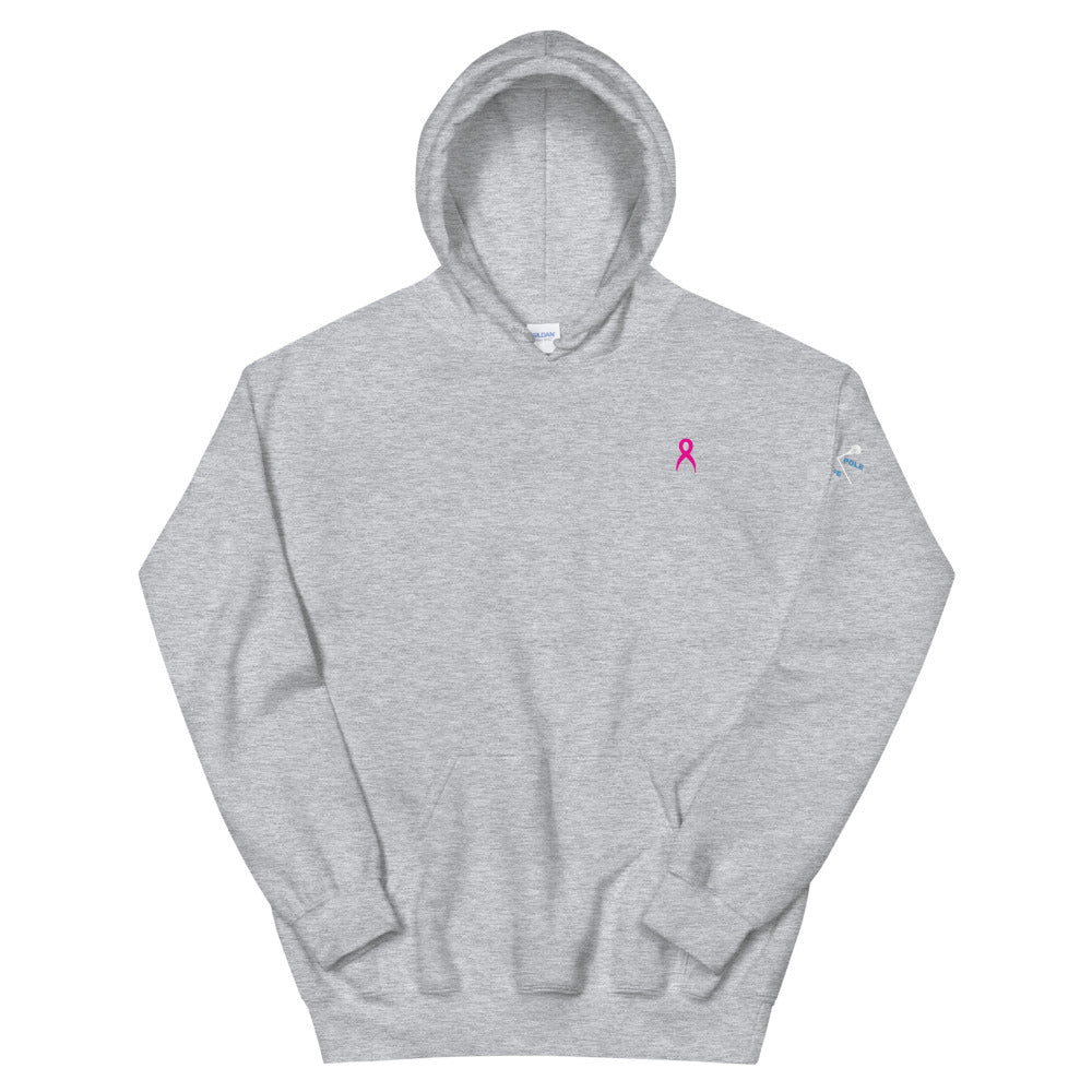 &quot;Longpole Life&#39;s Breast Cancer Awareness&quot; Unisex Hoodie