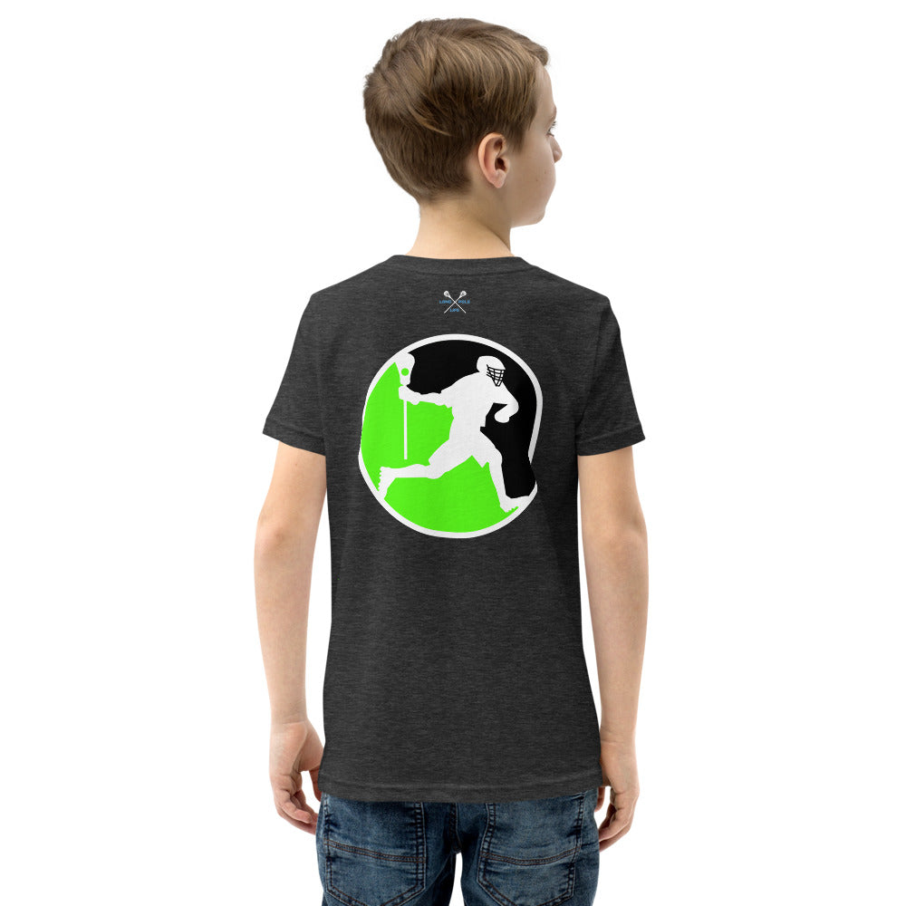 &quot;Shorties Can Score&quot; with this Youth Short Sleeve T-Shirt